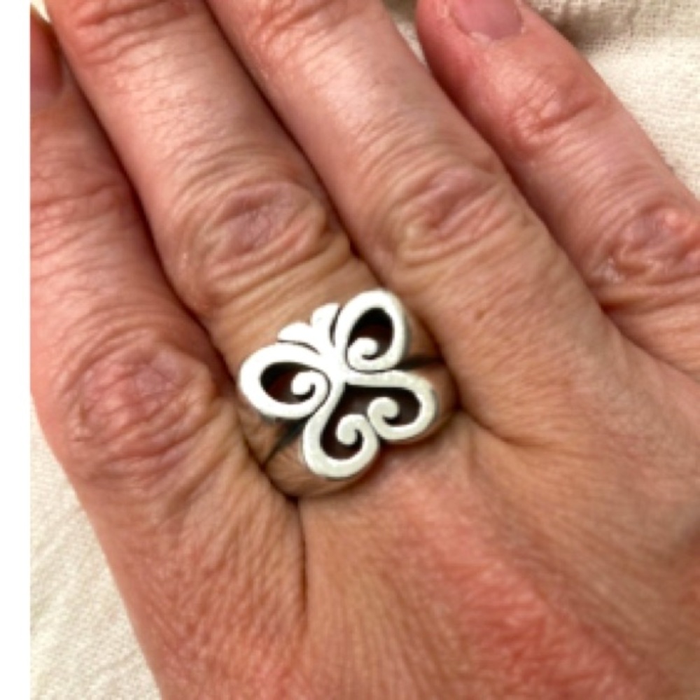James Avery Open Spring Butterfly Ring
